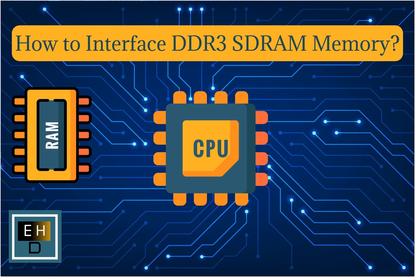 How to interface DDR3 SDRAM