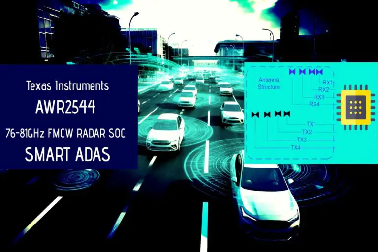 Texas Instruments AWR2544 a Single-chip Radar Sensor for Smarter ADAS Decision-making