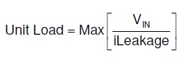 unit load formula